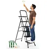 [US Local Warehouse] 5 Step Ladder w/ Wide Anti-Slip Pedal Support 330lbs Folding Step Stool for Home