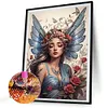 (US Local)Butterfly Girl - Round AB Drills Diamond Painting(45x65cm)