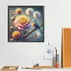 Diamond Painting-DIY Full Round Drill Rose Dandelion (40*40CM)