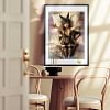 A3 & 4K Size Asking Hug Tifa Lockheart 002 Decorative Painting - (FF7) Final Fantasy VII Decoration Painting - HuangGua Studio