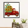 (Multi-Style)Sunflower Vintage Car-Partial Special Shaped Diamond Painting 30*30CM