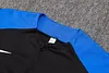 Joyfball 2024/2025 Internazionale Milan Half-Pull Training Suit Black Football Jersey 1:1 Thai Quality Set
