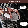 BBQ Grill Cleaner 350 Rpm Electric Grill Cleaner Bristle-Free for Outdoor Grills