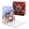 (US Local)6PCS DIY Diamond Art Greeting Cards Xmas Designs for Festivals and Celebrations