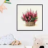 Flower-11CT Stamped Cross Stitch Kit(37*37cm)