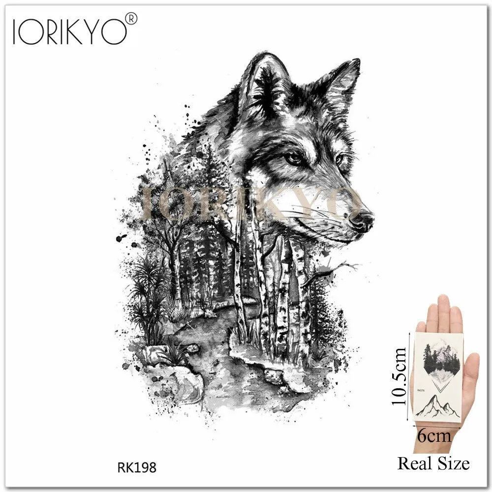 Old School Sexy Water Transfer Tattoo Stickers Women Body Art Drawing Temporary Tattoo Punk Girls Adults Love Waterproof Tatoos