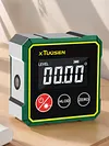 Magnetic Angle Finder Protractor Inclinometer Gauge LCD Backlight Measure Tool