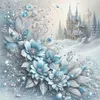 (Multi-Style)Winter Scenery-11CT Stamped Cross Stitch 40*40cm/15.75*15.75in