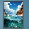 Cool In Summer-Paint by Numbers Acrylic Painting 30*40CM
