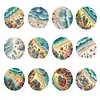 (US Local)Diamond Painting Greeting Cards Diamond Art Cards for Adults (12pcs Beach Waves)