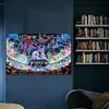 （Big Size）Disney Cartoon-Full Round Diamond Painting 80*50CM