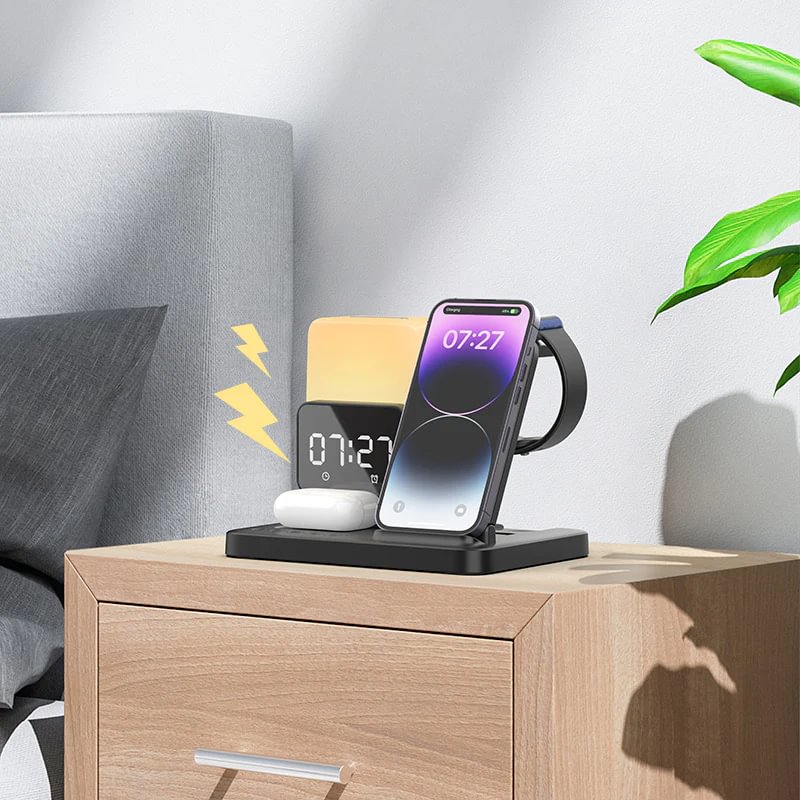Bracket Clock Wireless Charger