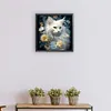 Kitten-Full Round Diamond Painting 30*30CM