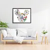 Mickey Head - 11CT Stamped Cross Stitch - 46*56cm - Disney