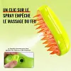 Brosse &agrave; poils d'animaux &eacute;lectrique Steamy 3 en 1