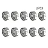 10pcs Pulley Wheel Ball Bearings 6x19x6mm 626zz Carbon Steel Miniature Bearings