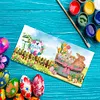 8pcs/set DIY Diamond Painting Greeting Cards Easter Mosaic Postcards Kits