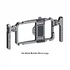 LYS30 Mobile Phone Handheld Bracket Vlog Expansion Frame Handheld Photo Camera Handle Rabbit Cage Stabilizer Aluminum Alloy Multi-Function Mobile Phone Bracket