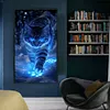 (US Local)Cat-11CT Stamped Cross Stitch Kit(40x70cm)