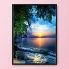Beach-11CT Stamped Cross Stitch Kit(36x46cm)