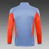 Joyfball 2024/2025 Cruzeiro Half-Pull Training Suit Grey Football Shirt 1:1 Thai Quality