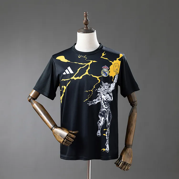 【S~4XL】Real Madrid 25/26 Marvel Commemorative Jersey