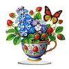 DIY Acrylic Special Shape Diamond Painting Desk Ornament Decor Kit