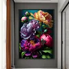 Flower - 9CT Full Beaded Cross Stitch Kit(50x69cm)