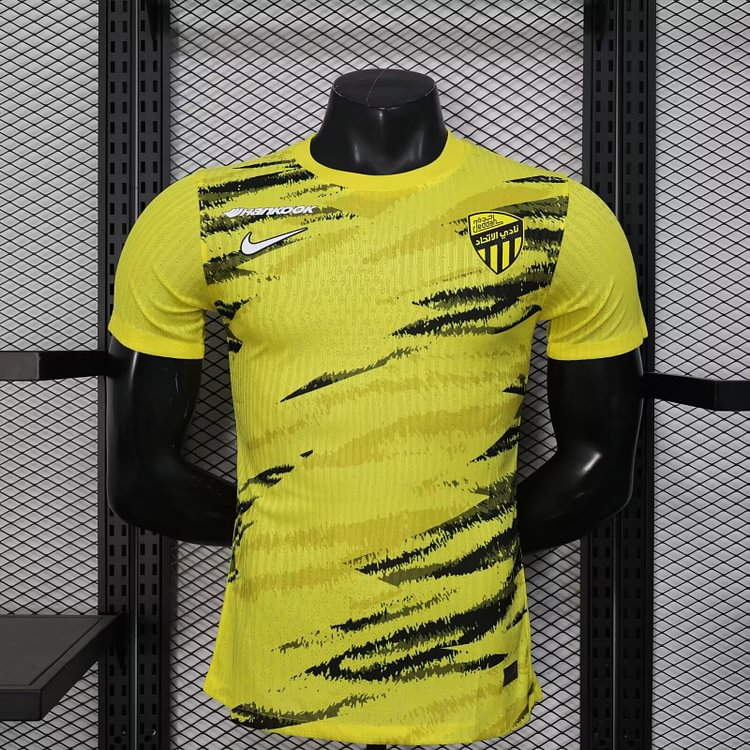 2025-26 Jeddah Yellow Training Jersey - Player Version