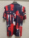 2024/2025 Psg Paris Saint-Germain pre-match training Red-Black Football Shirt 1:1 Thai Quality
