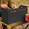 3 Plates Camping Stove Windscreen Foldable Cooking Burner Windproof Screen Tool