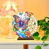DIY Special Shape Flowers Butterfly Diamond Painting Spinning Calendar Kit