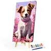 Puppy-Paint By Numbers Acrylic Painting 40*70CM