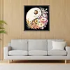 【Limited Stock Sale】Tai Chi Flowers-Paint by Numbers Acrylic Painting 50*50CM