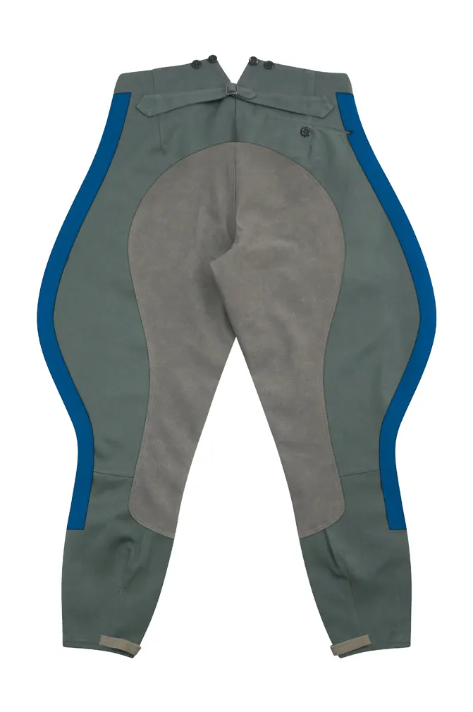   Kriegsmarine German Coastal General Field Grey Gabardine Riding Breeches German-Uniform