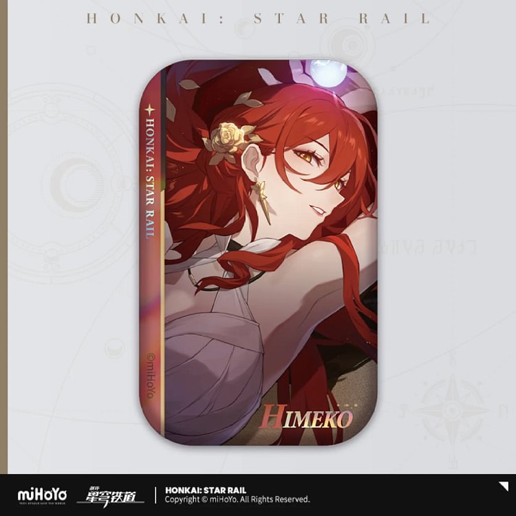 Honkai: Star Rail Departure Countdown Badges [Original Honkai Official Merchandise]