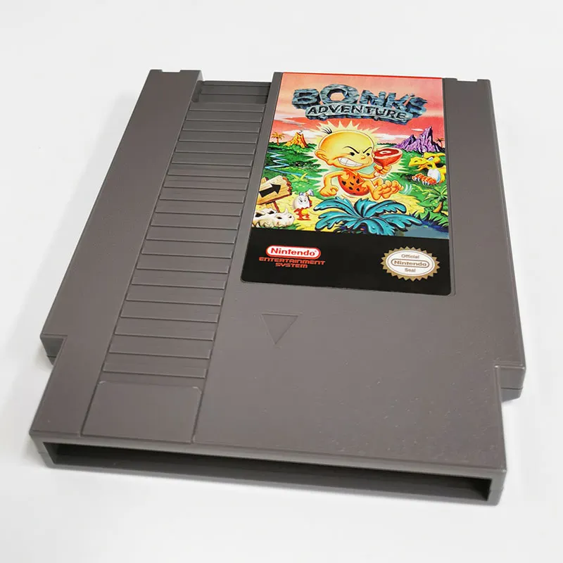 Bonk's Adventure For Nintendo NES - 8 Bit Game Cartridge