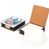 Blue Butterflies PU Diamond Painting Notecard Box 5D DIY Diamond Art Note B