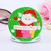 DIY Double Sided Special Shape Diamond Painting Compact Mirror Kit (Santa)