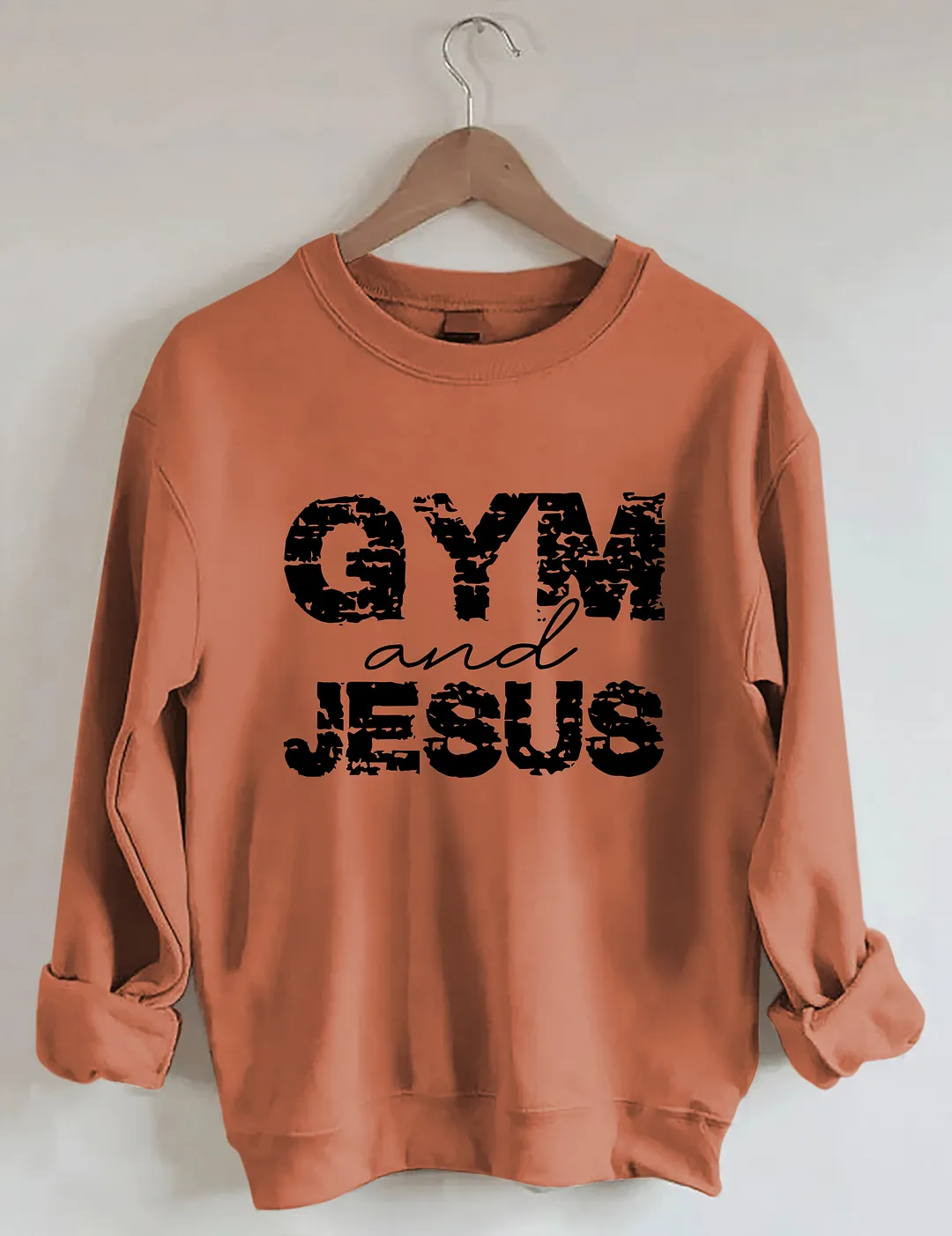 Gym And Jesus Sweatshirt