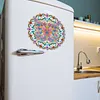 Diamond Painting Double-Layer Butterfly Mandala Refrigerator Magnet 360 Rotating Magnetic Refrigerator Sticker