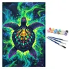 (US Local)Sea Turtles-Paint By Numbers Kit(40x60cm)