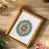 12pcs Mandala 5D DIY Square Drill Diamond Painting Kits for Adults Beginners Home Decor Diamonds Paintings Gem Art 5.91x7.09in
