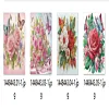 (US Local)4pcs/set Flower-Special Shaped Diamond Painting Kit(30x30cm)