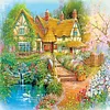 Village View - Full Round Diamond Painting