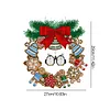 DIY Special Shaped Crystal Painting Wreath with LED Light Kit (Double Penguin)