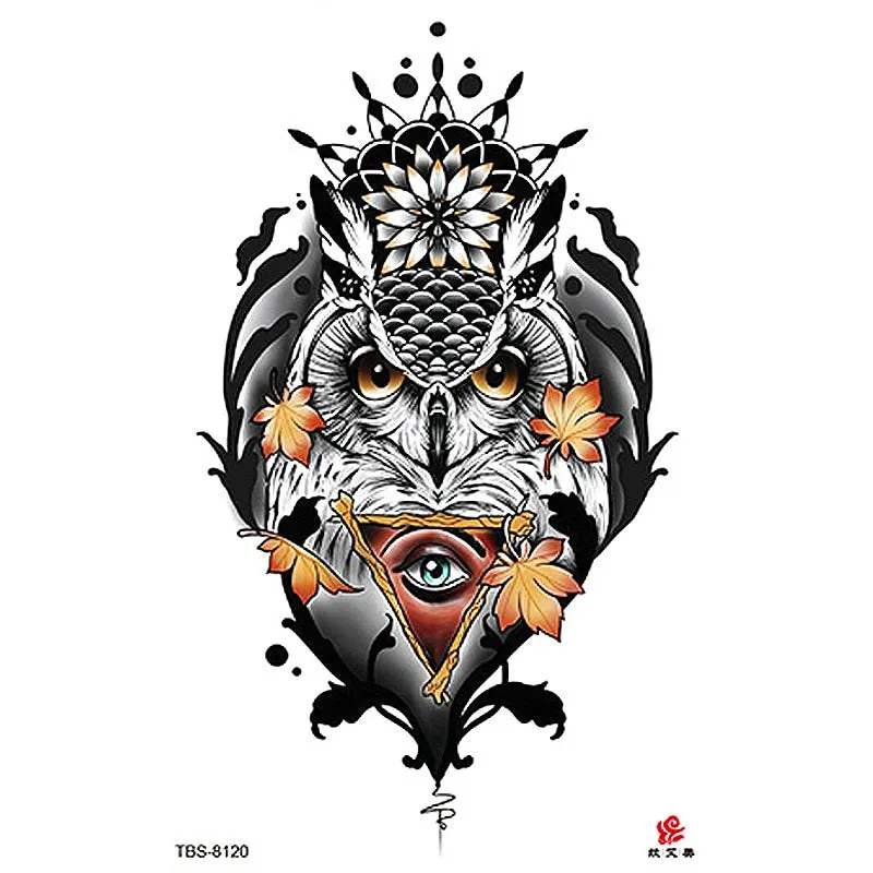 Tattoo Sticker Totem Symbol Temporary Sleeve Tattoo Waterproof Sexy Body Art Fashion