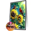 Diamond Painting-DIY Full Round Drill Cardinal(40*60CM)