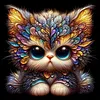 Diamond Painting-DIY Full Round Drill Cat