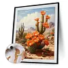 Desert Cactus Flower-Paint By Numbers Acrylic Painting 40*50CM